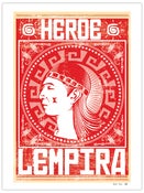 Image of Hero Lempira Illustration 
