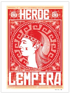 Image of Hero Lempira Illustration 