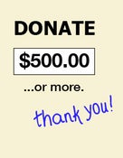 Image of Donate Now - 500.00