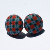 Image of earrings - little miss mink’s pattern