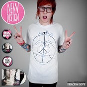 Image of PEACE & LOVE TEE!