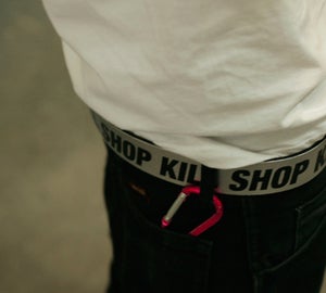 Image of KILL SHOP KILL - BELT - SILVER