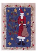 Image of I Love Santa punchneedle pattern