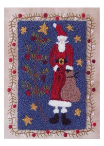 Image of I Love Santa punchneedle pattern