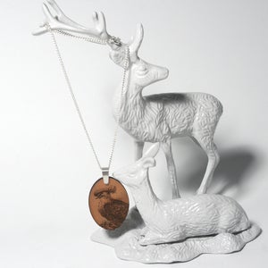 Image of Pigeon Cameo Necklace