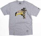 Image of BRUCE LEE CARICATURE 2 TEE | grey heather