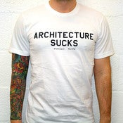 Image of Architecture Sucks - Black on White