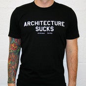 Image of Architecture Sucks - White on Black