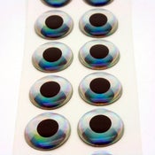 Image of 3-D 1/2" Big Fish Eyes-Super Pearl