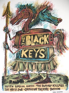 Image of The Black Keys Boston 2008
