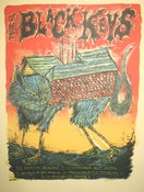 Image of The Black Keys 2009 Tour Poster