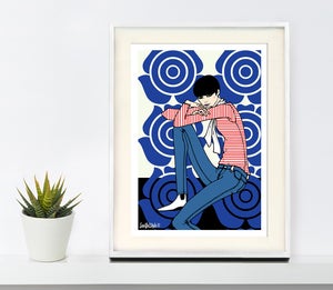 Image of BLU LIMITED EDITION ART PRINT,18% OFF