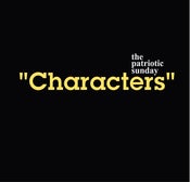 Image of 'Characters' LP by The Patriotic Sunday