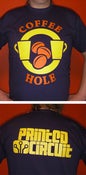 Image of Printed Circuit 'Coffee Hole' t-shirt by Oblong Pictures