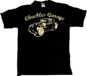 Image of CHUCKLES GARAGE Coupe Art T by skate legend Steve Caballero