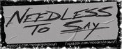 Image of Needless To Say Duct Tape Sticker