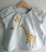 Image of Giraffe Spots Baby Blouse