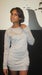 Image of Amber Gold Sweatshirt Dress