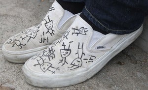 creatures from jesse jr. — creature slip ons