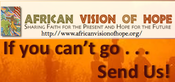 Image of Help Author Larry Toller go to Africa with Afican Vision of Hope