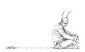 Image of 'The Thinking Demon' print