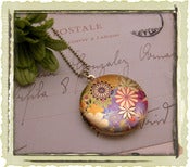 Jewelry: "Colorful flower"