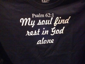 Image of My soul find rest in God alone (Print)