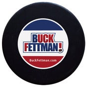 Image of BuckFettman.com Official Puck Sticker