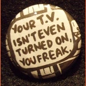 Image of TV Freak Badge