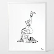 Image of Nike SB Pin-Up 'Dolores' Framed