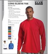 Image of Pro Club Long Sleeve Tee-SMALL,MEDIUM, LARGE,XLARGE