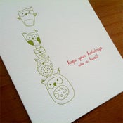 Image of Holiday Hoot - set of five