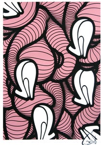 Image of PINK HEELS (INVERTED), INSA CLASSIC!