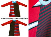 Image of COURTNEYCOURTNEY peppi peppers 5T recycled tunic dress