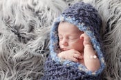 Image of Newborn Peanut Wrap - Prism
