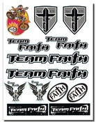 Image of Team Faith Sicker Sheet