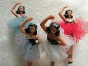 Image of Vintage 1950's Music Box Ballerina 