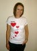 Image of GIVE LOVE TO GET LOVE HEART TEE (Women's)