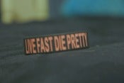 Image of "LIVE FAST DIE PRETTY" Bracelet
