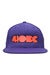 Image of 410 BC LOGO purple fitted cap