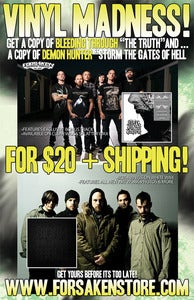 Image of VINYL MADNESS! LP package (Demon Hunter / Bleeding Through)