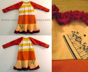 Image of COURTNEYCOURTNEY marigolde 4T recycled ruffle dress