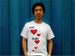 Image of GIVE LOVE TO GET LOVE HEART TEE