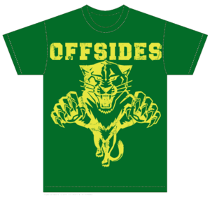 Image of Offsides "Panther" Army Green Shirt
