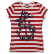 Image of Ahoy Matey Anchor Tee