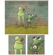Image of Bluegrass Frog 8.5 x 11 Print