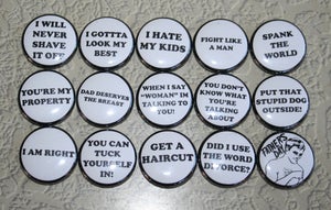 Image of FATHERS DAY - Button (or) Magnet Set