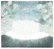 Image of Rainy Day in A Nearby Forest -print