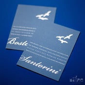 Image of Greek Key Invitation Set