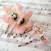Image of Dusky Rose Bobby Pin Set